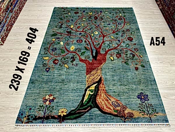 22254 ANTİK UŞAK HAYAT AĞACI HALI