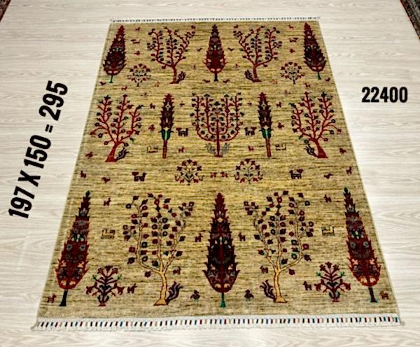 22400 ANTİK UŞAK HAYAT AĞACI HALI