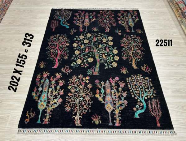 22511 ANTİK UŞAK HAYAT AĞACI HALI