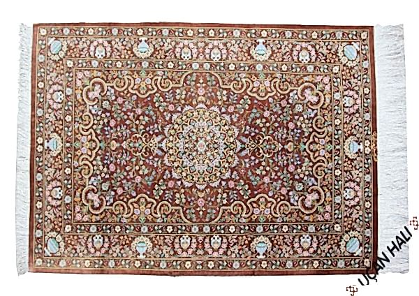 3512 İRAN KUM İPEK HALI