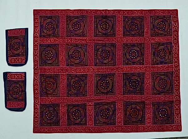 14497 İRAN SUZANİ ANTİKA ÖRTÜ VE MİNDERLERİ