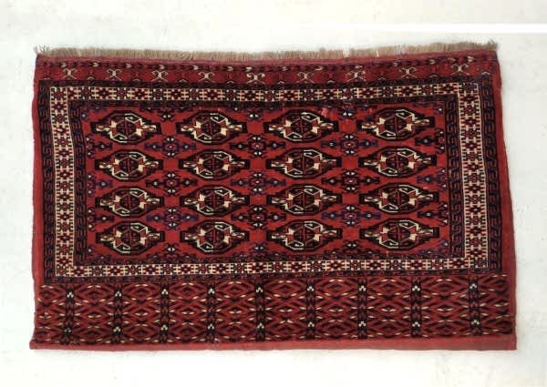 12394 ANTİKA TÜRKMEN TEKKE HALI ÇUVAL