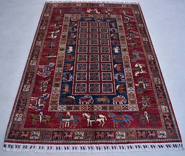 6105 ANTİK ŞİRVAN PAZIRIK HALI