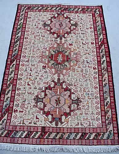 12303 İRAN SUMAK İPEK KİLİM