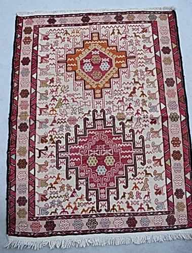 12372 İRAN SUMAK İPEK KİLİM