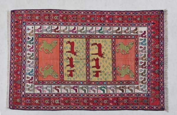 12653 İRAN SUMAK İPEK KİLİM