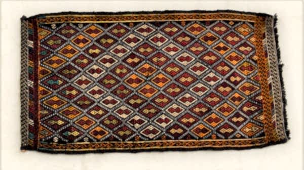 11419 KONYA OBRUK KİLİM YASTIK