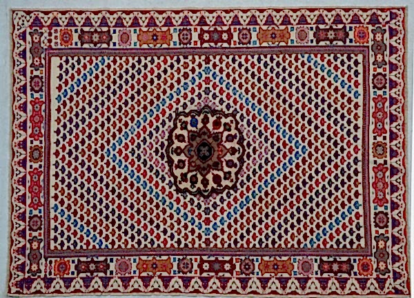 12633 AFGAN  GÜLBERCESTE HALI- KILIM