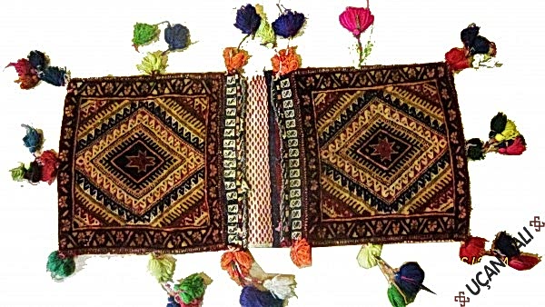 12061 AFGAN BİRİCİK HALI HEYBE