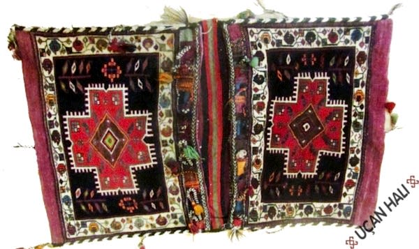 14441 İRAN BAHTİYARİ HALI HEYBE