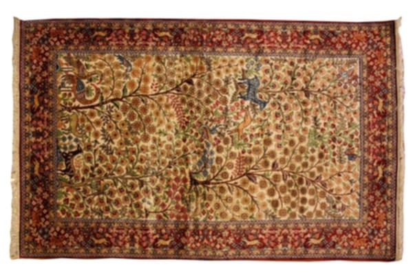 3516 İRAN KUM İPEK HALI: