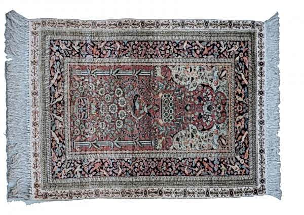 3319 İRAN KUM İPEK HALI: