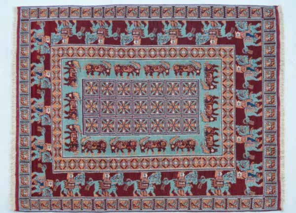 76810 ANTİK YÖRÜK PAZIRIK HALI